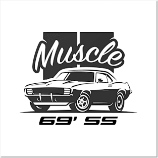 Camaro '69 SS Posters and Art